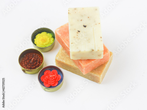 Soaps and scented candles