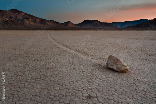 The Racetrack at Death Valley National Park, California