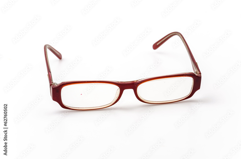 Eyeglasses isolated white background Eyeglasses isolated white background