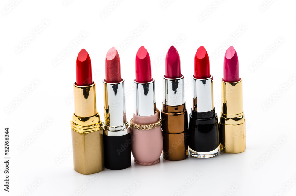 Obraz premium Lipstick isolated white background