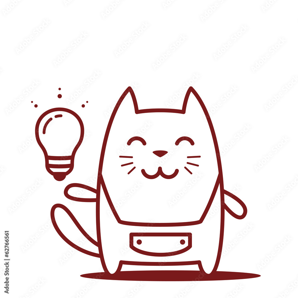 Character home handyman in uniform line art Character home handyman in uniform line art