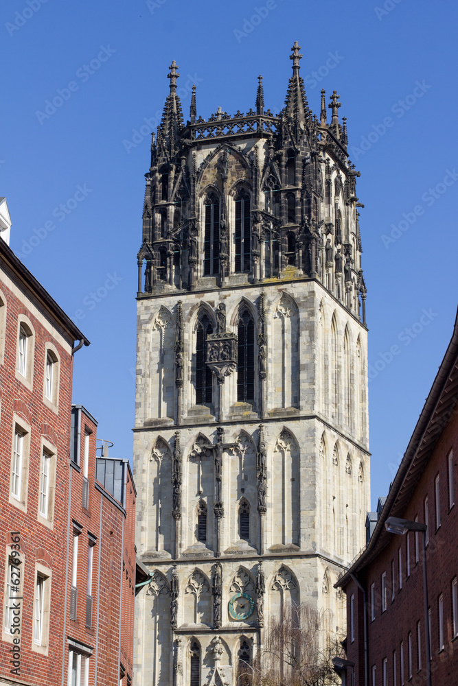 Fototapeta premium liebfrauen church in muenster germany