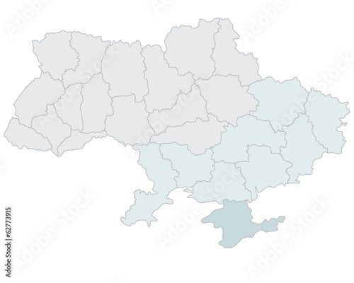 Ukraine s political map