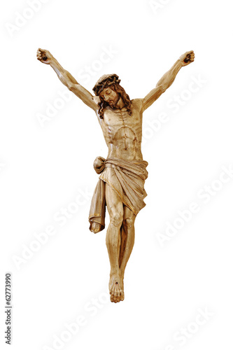 Slika na platnu Jesus without cross isolated in white
