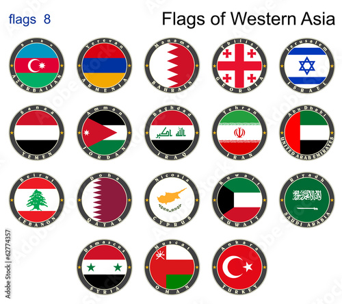 Flags of Western Asia. Flags 8. Free Download Flags of Western Asia. Flags 8. - GFXLoad