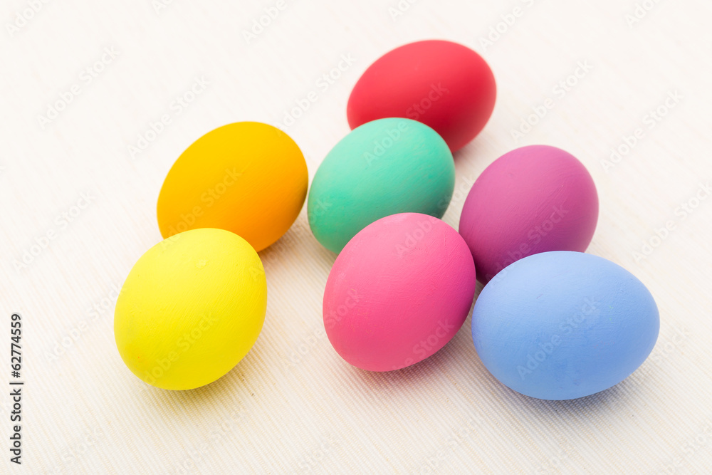 Colourful easter egg