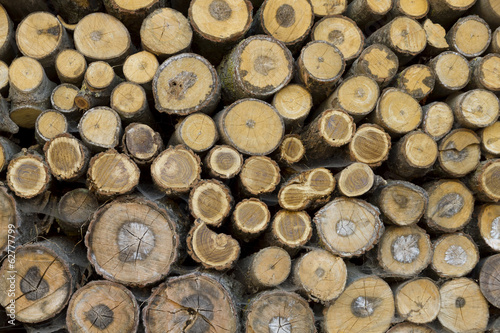 lumber stacked rings