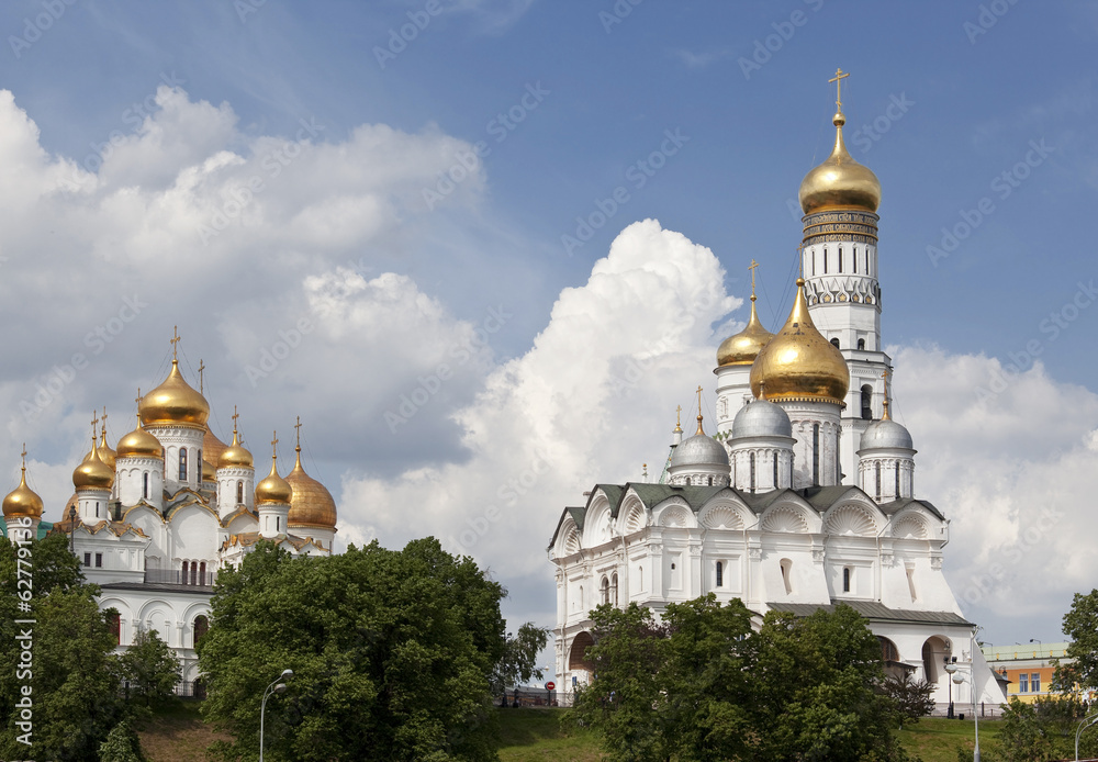 Panorama Of The Moscow Kremlin