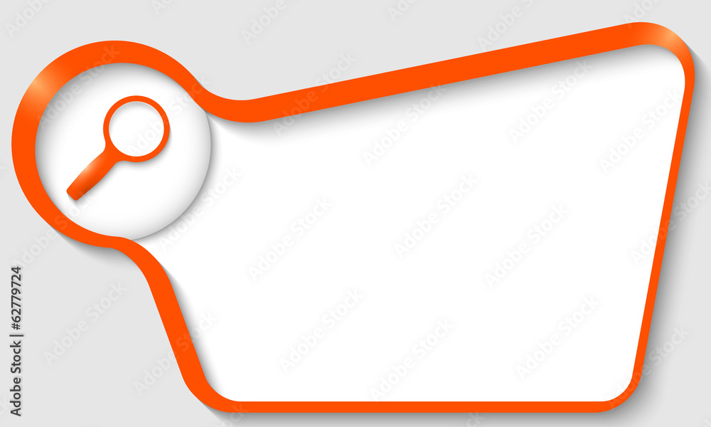 orange text box for any text with magnifier orange text box for any text with magnifier