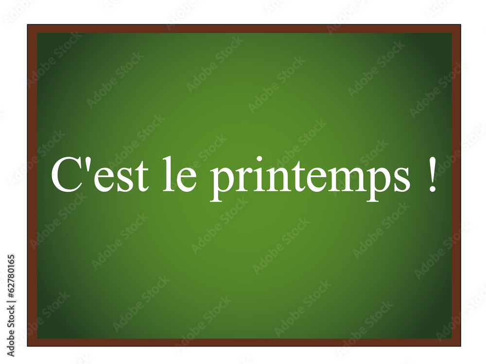C'est le printemps C'est le printemps