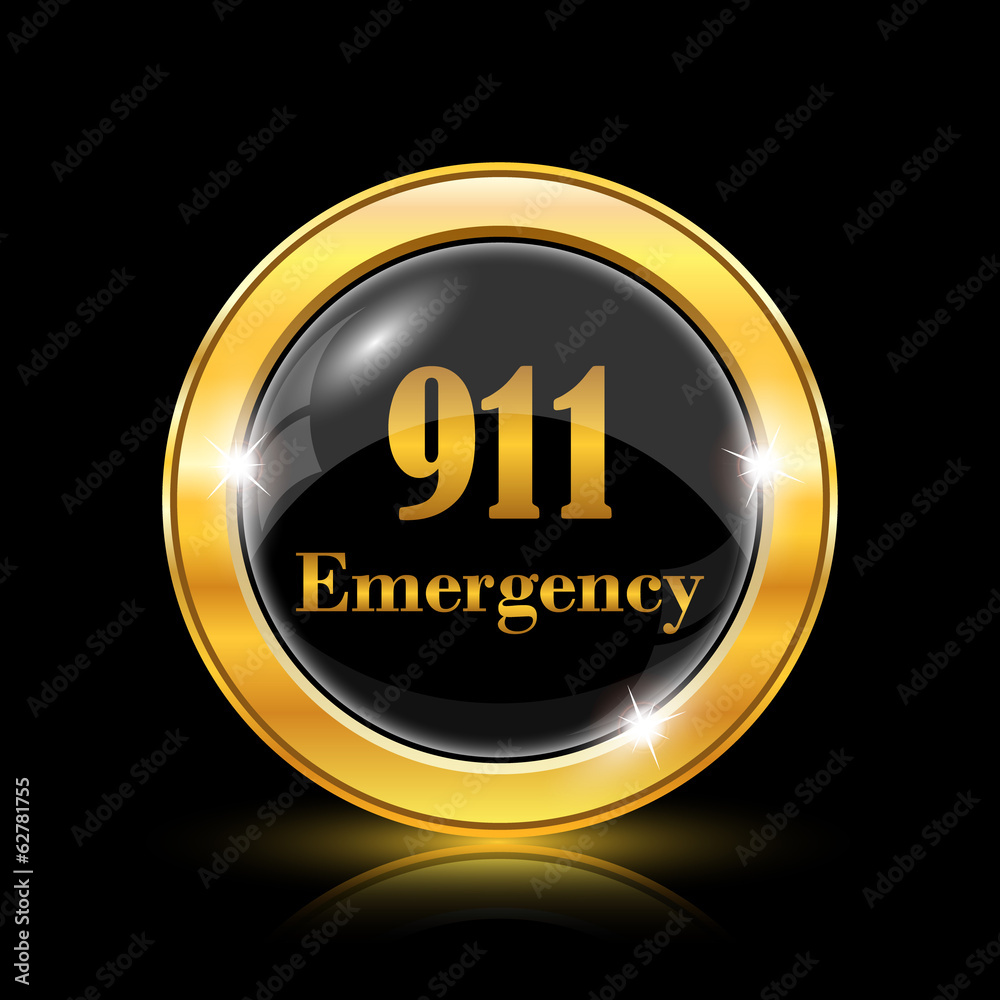 911 Emergency icon 911 Emergency icon