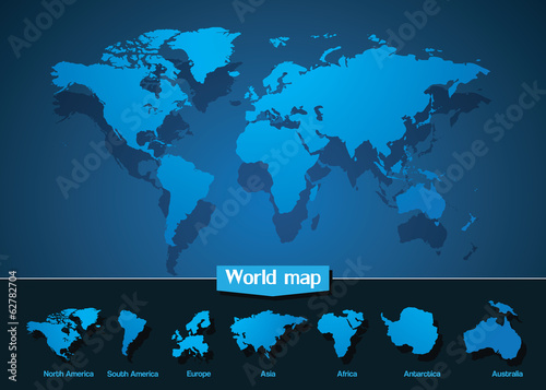 world map