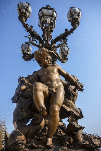 pont Alexandre III Paris - Bronze