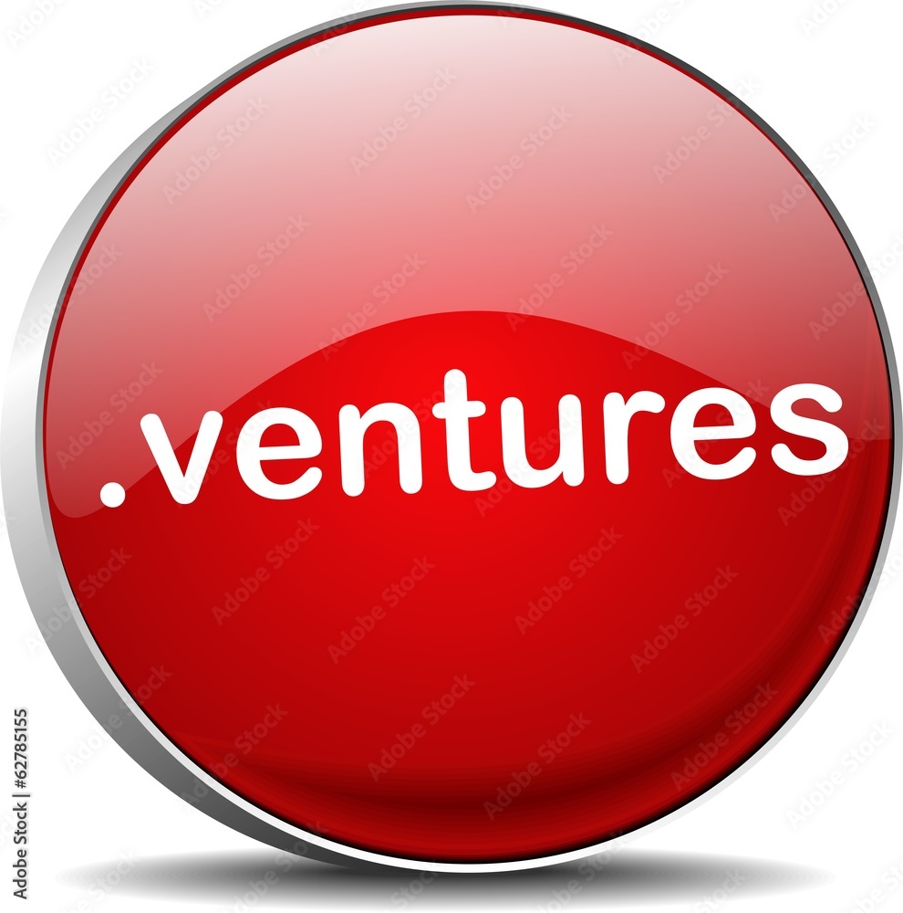.ventures Button Knopf rot Internettadresse