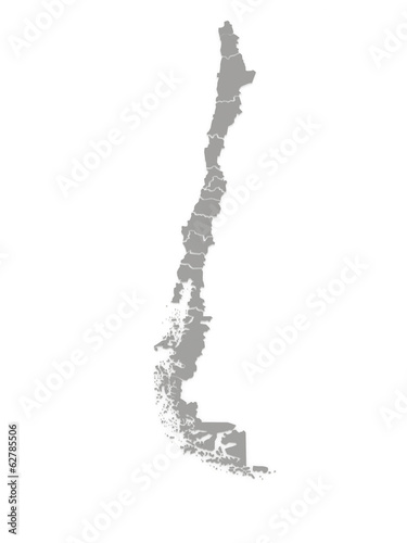 Map of Chile
