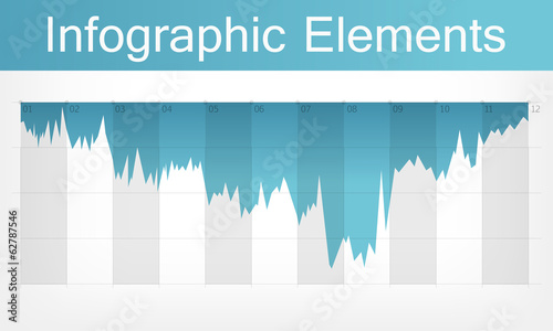 Flat Infographic Elements. Vector Illustration EPS 10.