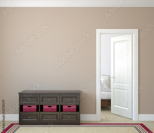 Fototapeta Naklejka Na Ścianę i Meble -  Hallway.