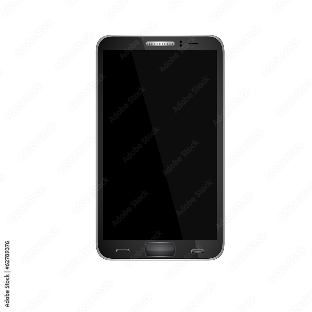 vector illustration of a mobile phone black. eps10 vector illustration of a mobile phone black. eps10