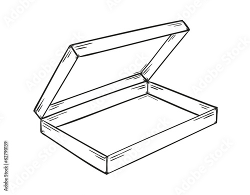 empty paper box
