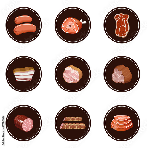 Set meat products
