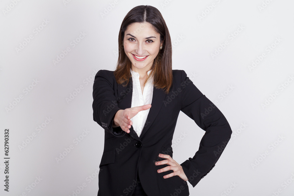 young woman with active expressions young woman with active expressions
