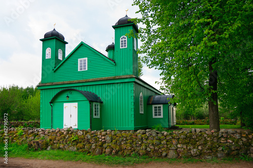 Wooden Muslim Mosque in Kruszyniany, Poland