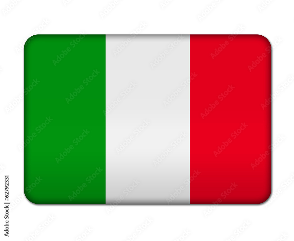 Italy icon flag button