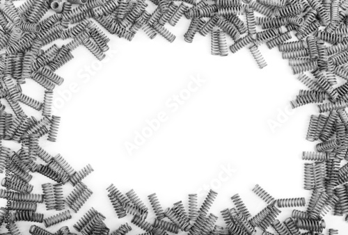frame of many springs