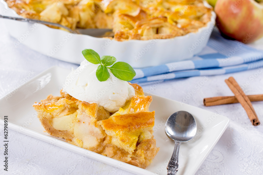 Homemade apple pie Homemade apple pie