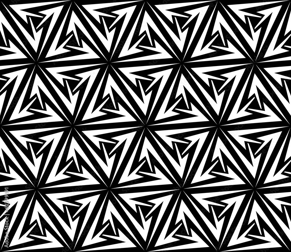 Aggressive Arrows Seamless Pattern