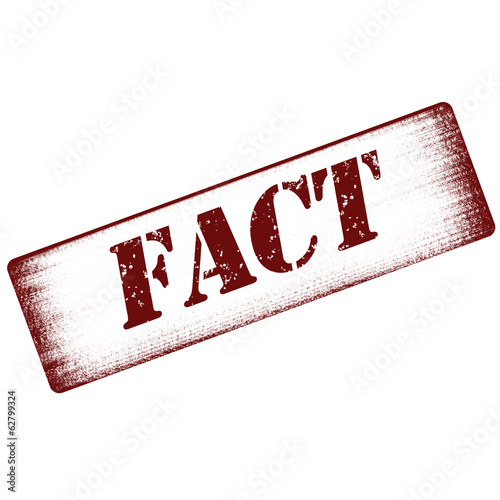 Grunge rubber stamp with word Fact,vector illustration