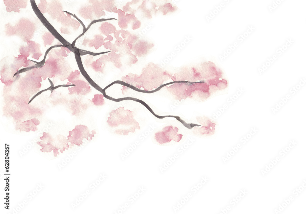 桜の木の枝 Stock イラスト Adobe Stock 桜の木の枝 Stock イラスト Adobe Stock