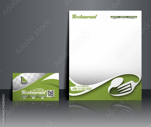 Restaurant & Hotel Corporate Identity Template