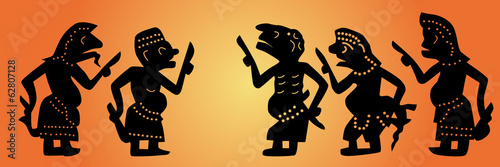 Shadow Puppets Set