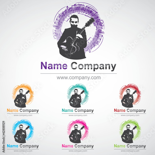 logo guitariste