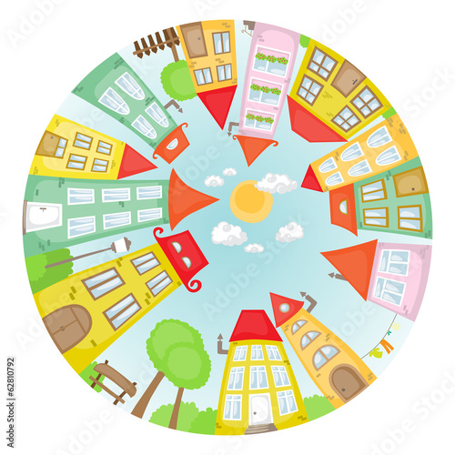 Round street