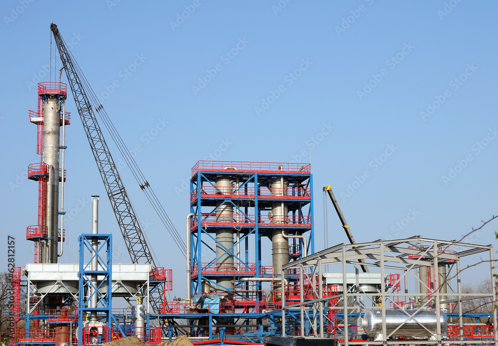 factory construction site industry zone
