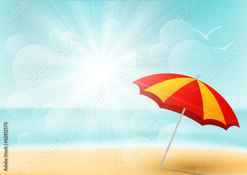 Summer beach background for Your design