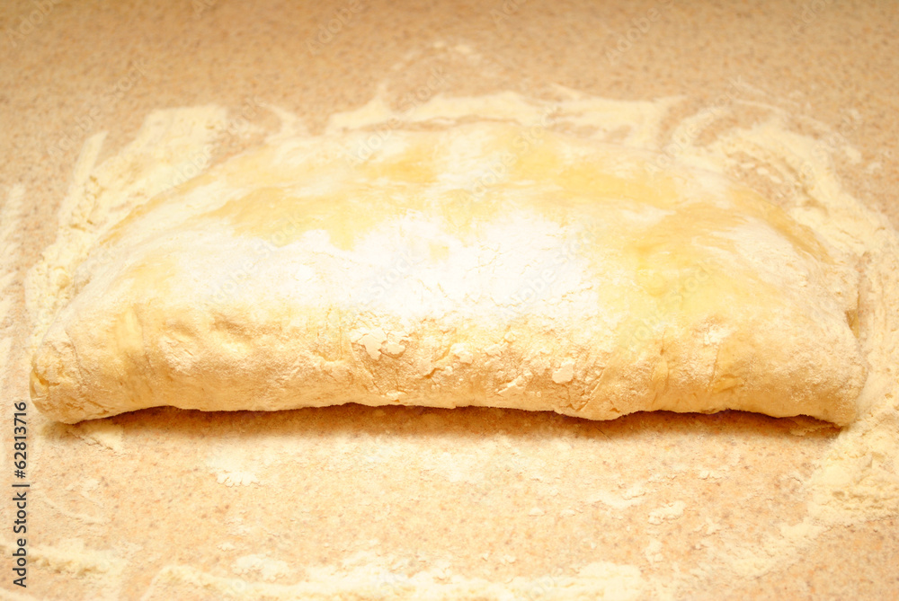 Preparing Bread Dough Preparing Bread Dough
