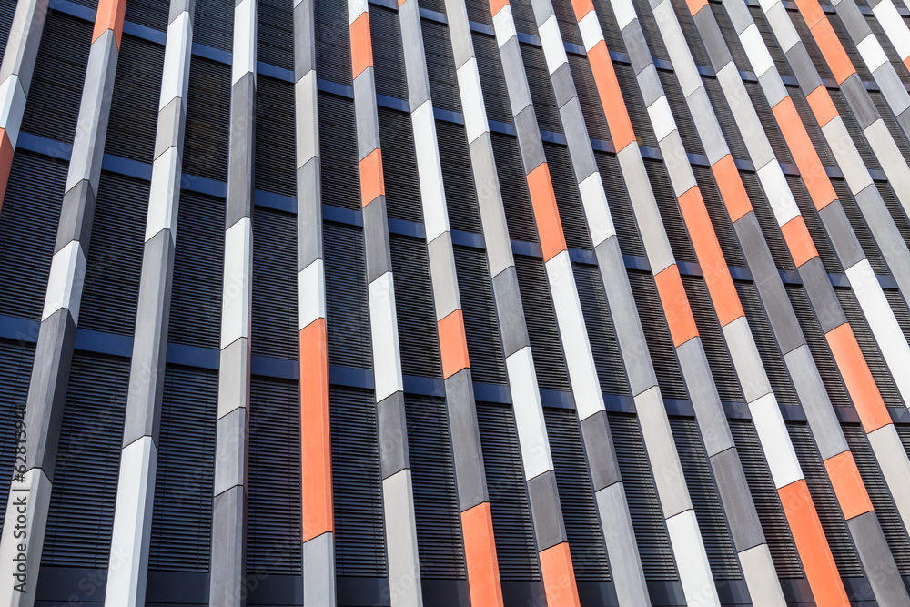Obraz premium Modern colorful facade