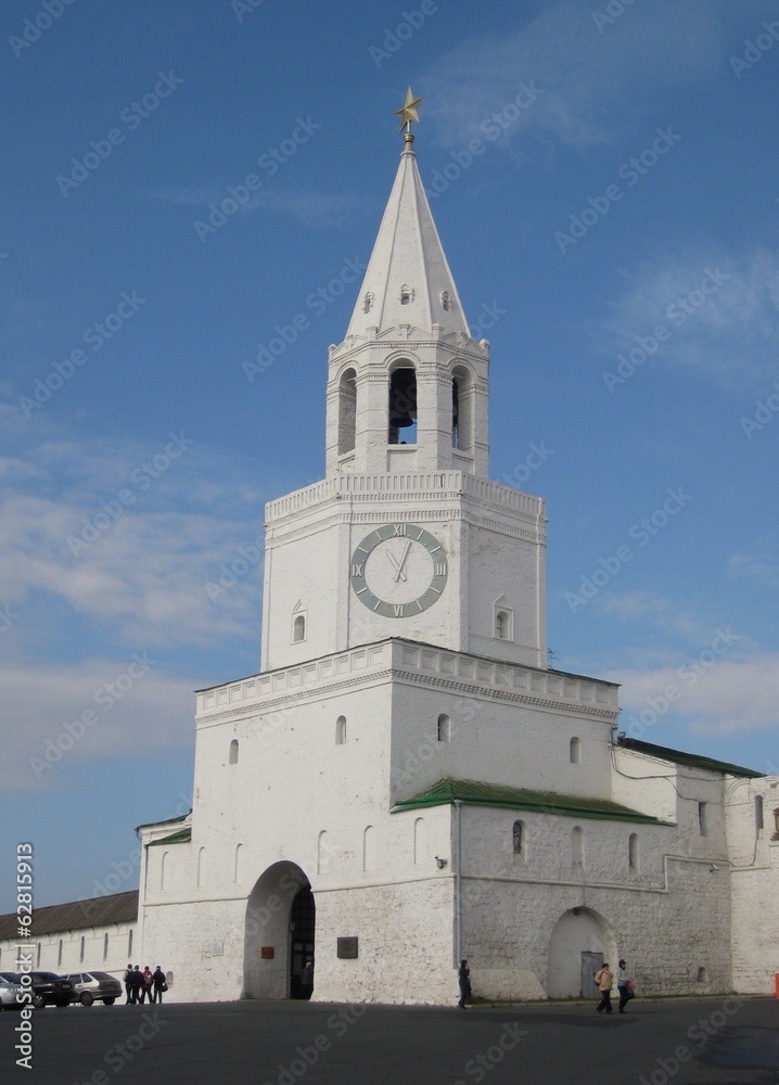 spassky tower of kazan kremlin