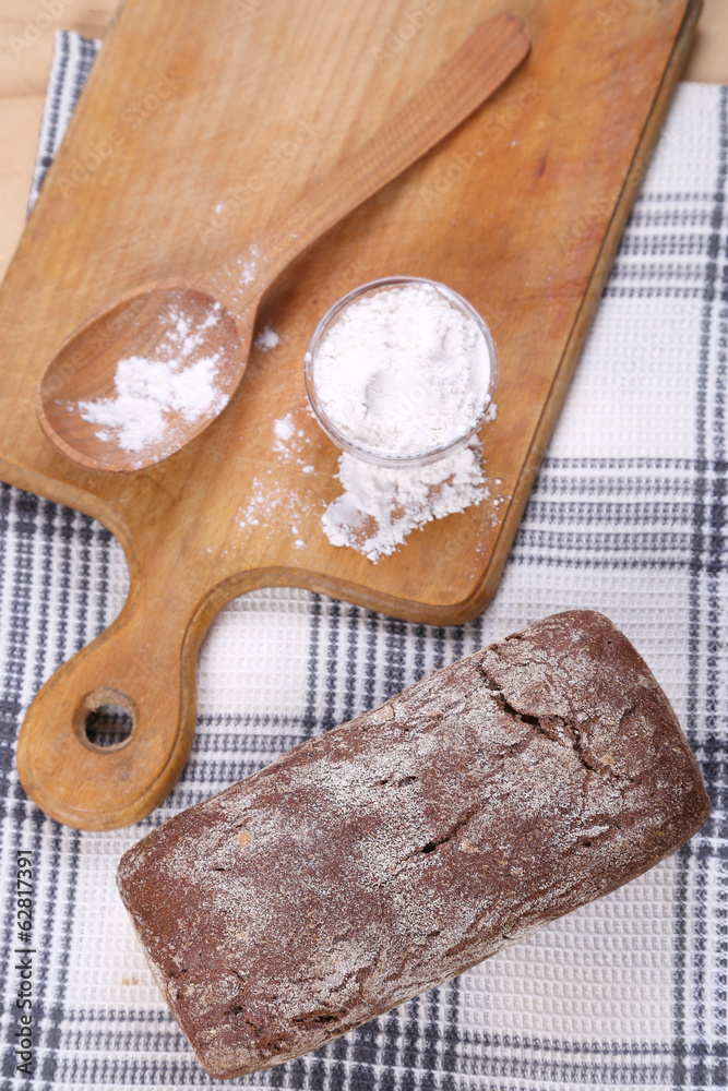 bread and flour