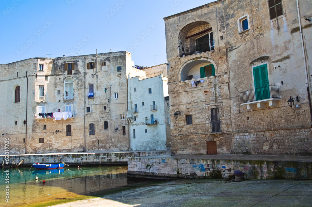 Old port. Monopoli. Puglia. Italy.