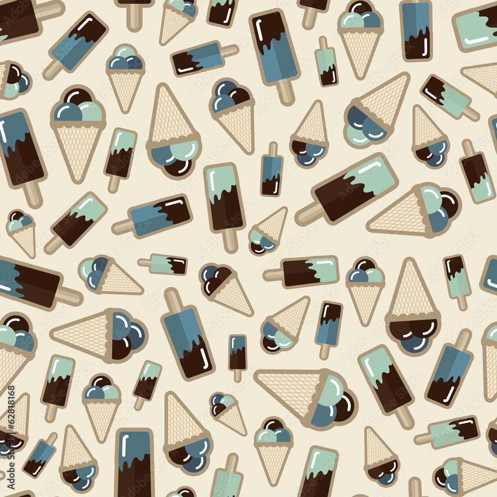 summer pattern ice creame summer pattern ice creame