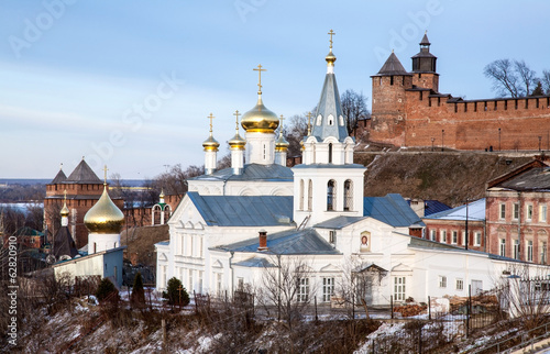 Church of Elijah the Prophet and Kremlin Nizhny Novgorod
