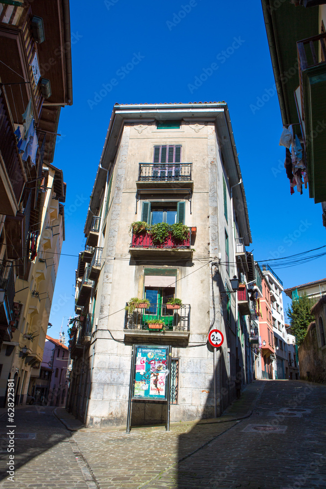 Street of Lekeitio, Basque Country