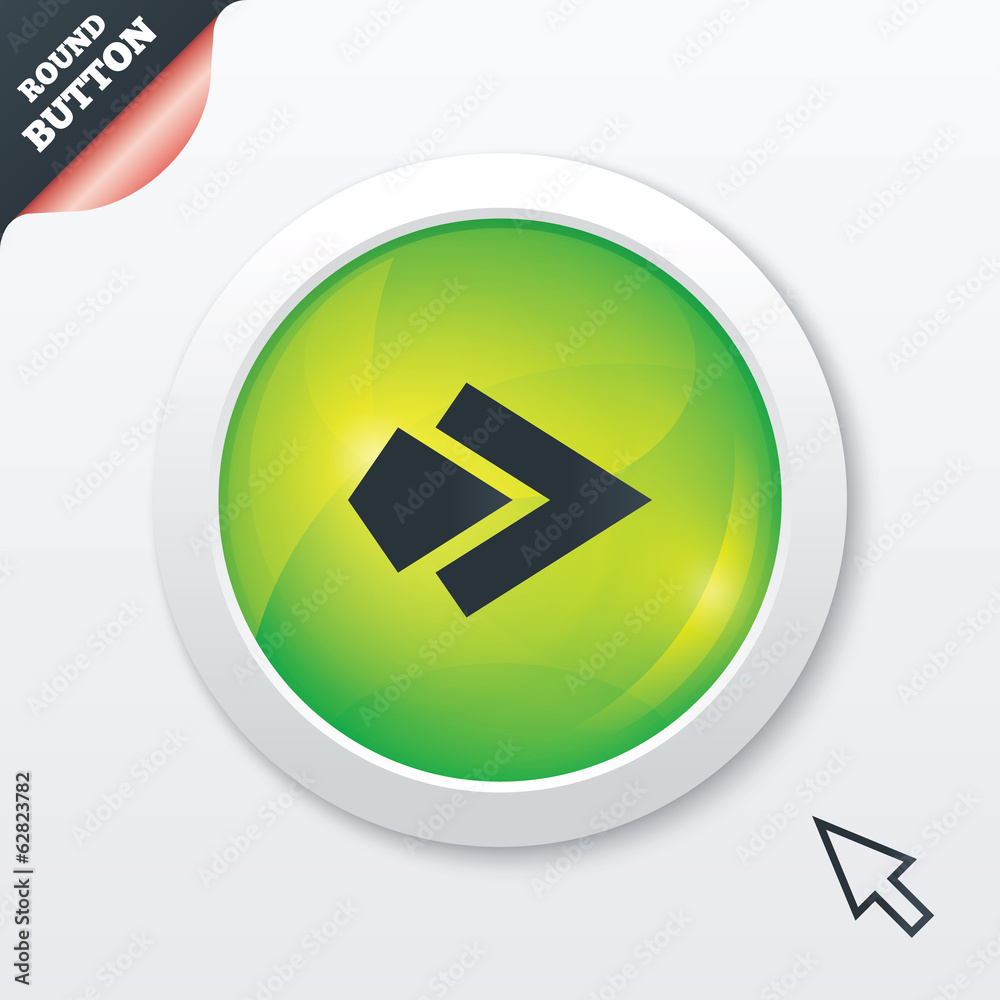 Arrow sign icon. Next button. Navigation symbol Arrow sign icon. Next button. Navigation symbol