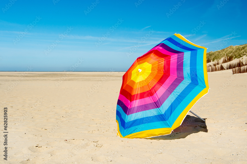 Parasol at the beach