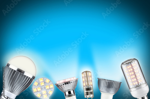 LED light concept photo