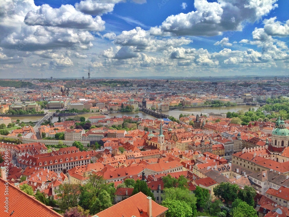 Prague view 